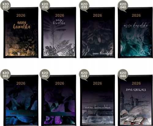 Tygodniowy KALENDARZ 2026 z TWOIM IMIENIEM A5 książkowy DOWOLNY NADRUK na Arena.pl