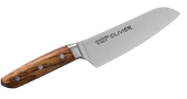 Satake Oliver Nóż Santoku 17 cm