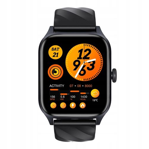 Smartwatch Weofly Active czarny na Arena.pl
