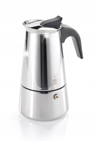 GEFU Kawiarka Emilio 100ml stalowa na 2 espresso