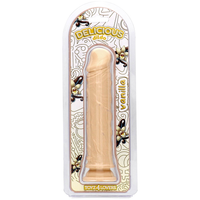 Dildo O Zapachu Wanilii Z Przyssawką Delicious - Toyz4Lovers 20Cm