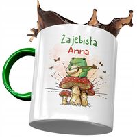 Kubek Zielony Dla Anny Przyjaciółki Prezent Z Nadrukiem Ze Zdjęciem