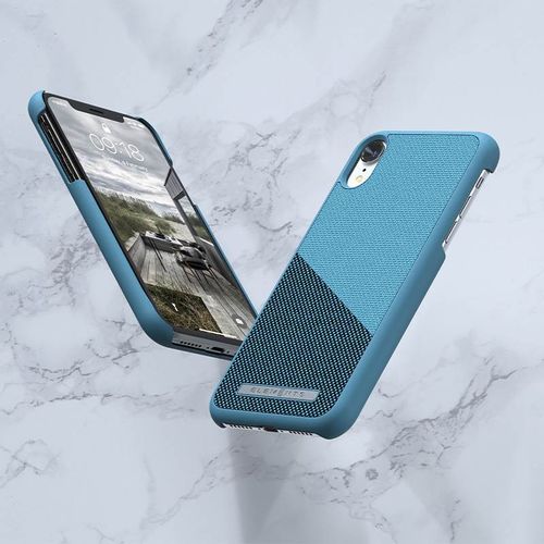 Nordic Elements Saeson Freja - Materiałowe etui iPhone XR (Petrol) na Arena.pl