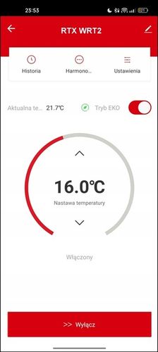 Głowica Termostatyczna RTX Termostat do grzejnika WiFi TUYA Smart na Arena.pl