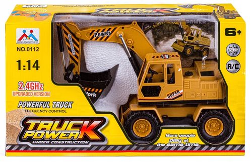 Koparka Spych na PILOT Pojazd Budowlany ZDALNIE STEROWANY 1:14 2.4GHz na Arena.pl