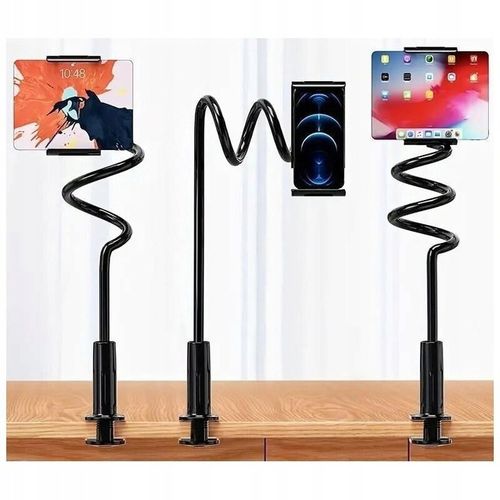 UCHWYT NA TABLET NA TELEFON STOJAK STATYW ELASTYCZNY MOCNY na Arena.pl