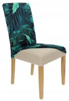 Pokrowiec Na Krzesło Liście Wzory Elastyczny