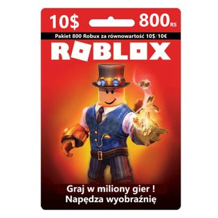 ROBLOX - Karta na 800 Robux