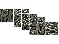 100CM 220CM OBRAZ 6 ELEM NASZA ABSTRAKCJA ŚCIENNY