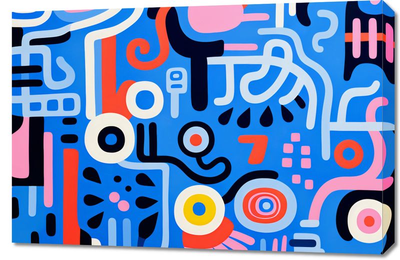 Obraz 90x60cm Rytmiczne Echo zdjęcie 1