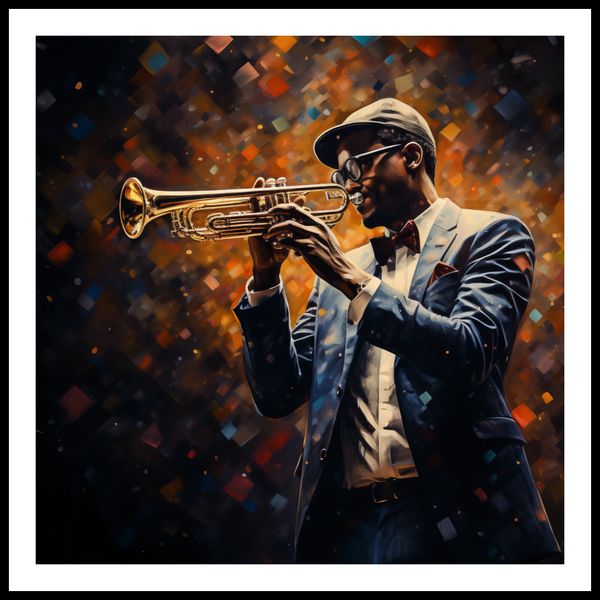 Plakat 60x60cm Symfonia na Trąbce zdjęcie 3