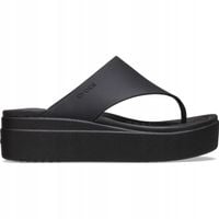 Klapki damskie Crocs Brooklyn Flip czarne 208727 001 41-42
