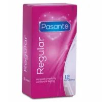 pasante regular 12 szt. prezerwatywy klasyczne, naturalny kolor