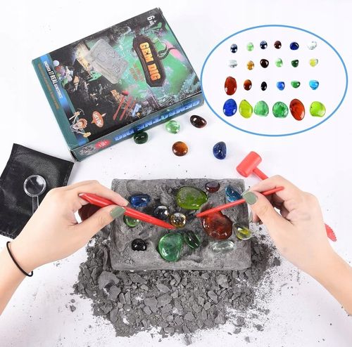 WYKOPALISKA KOPALNIA KRYSZTAŁÓW DIAMENTÓW ZABAWKA ARCHEOLOG ARCHEOLOGICZNE na Arena.pl