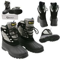 BUTY ROBOCZE OCHRONNE OCIEPLANE ŚNIEGOWCE GEKO G90544 ROZMIAR 44 WYSOKIE