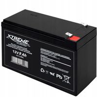 AKUMULATOR ŻELOWY 12V 9Ah (wymiar 7Ah/ 7,2Ah/ 8Ah) ALARM UPS BEZOBSŁUGOWY