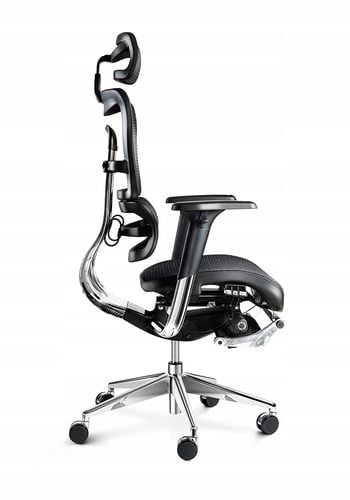 Fotel ergonomiczny Diablo Chairs V-MASTER Czarny na Arena.pl