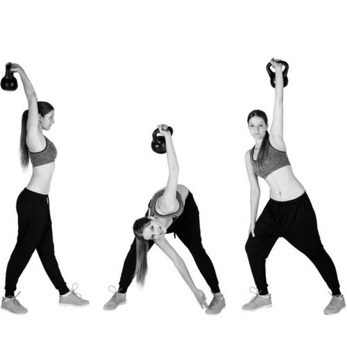 Profesjonalny żeliwny Kettlebell 4 kg na Arena.pl