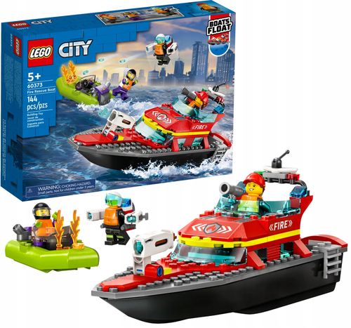 60373 - LEGO City - Łódź strażacka na Arena.pl