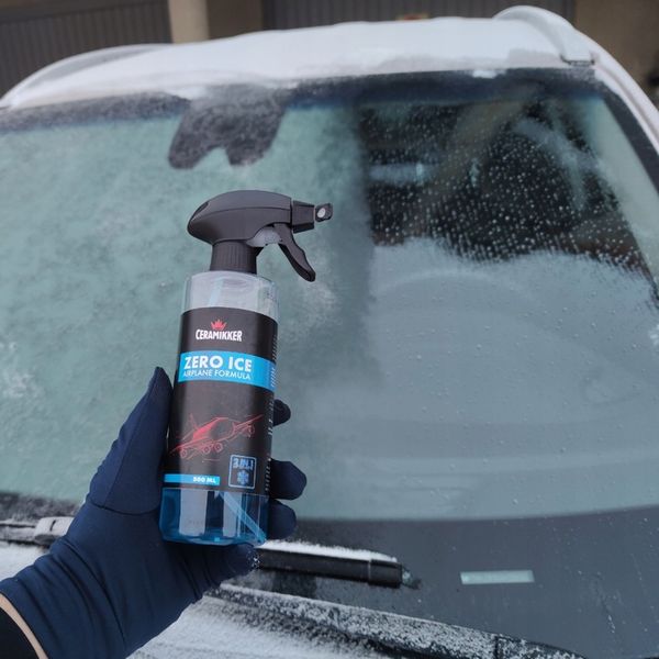 Odmrażacz do Szyb Samochodowych MOCNY Spray ZERO ICE Płyn do zdjęcie 4
