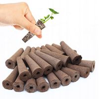 ROZSADA Zestaw STARTOWY INSPEKT Sadzonki 50 sztuk PODŁOŻE HYDROPONIKA