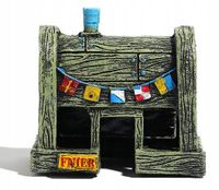 OZDOBA AKWARIOWA Domek Restauracja 9cm Akwarium