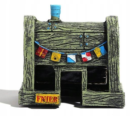 OZDOBA AKWARIOWA Domek Restauracja 9cm Akwarium zdjęcie 1