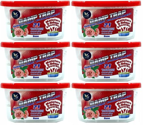 Ardor Pochłaniacze Wilgoci 3w1 Rose Zestaw 6x400 ml na Arena.pl