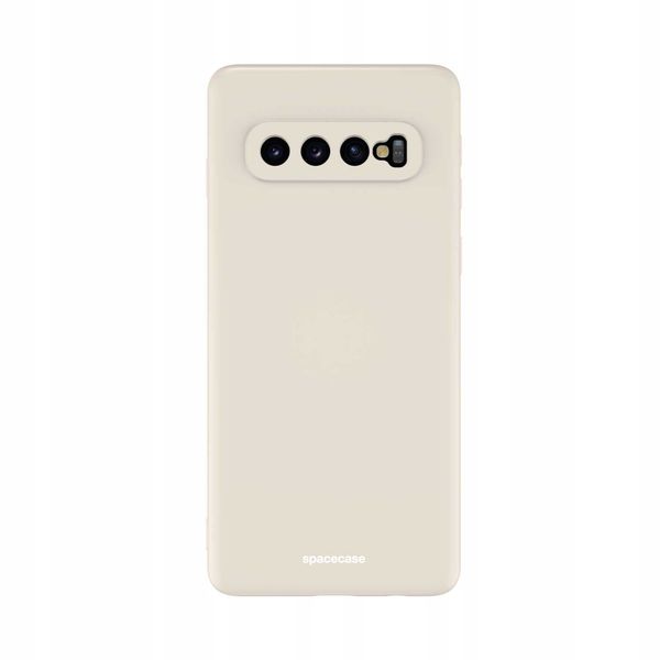 Spacecase Silicone Case Galaxy S10 Bone zdjęcie 9