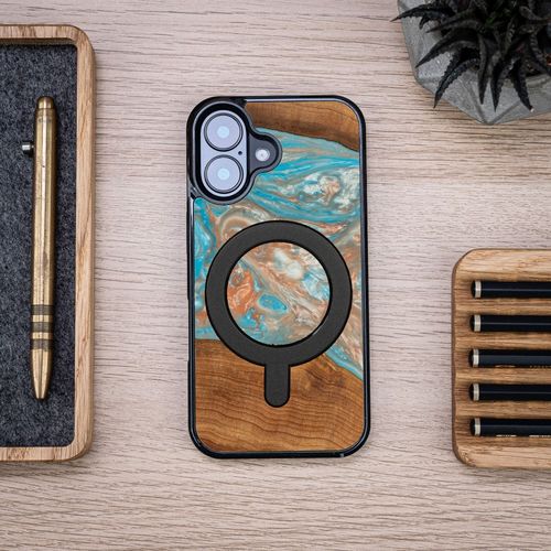 etui bewood unique do iphone 16 - planets - saturn z magsafe na Arena.pl