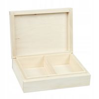 Pudełko na KARTY obrączki ślubne decoupage PL