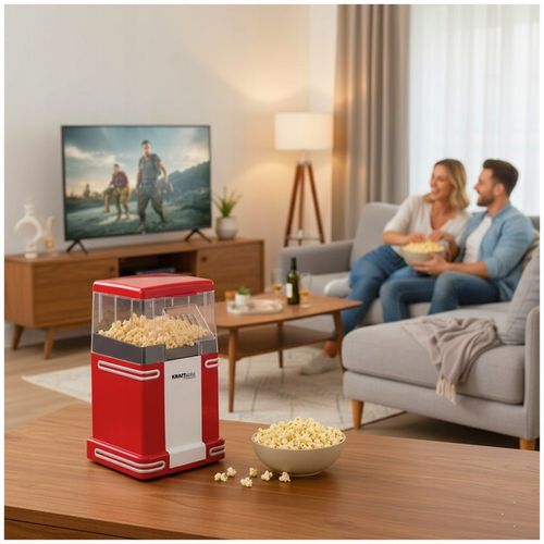 MASZYNA DO POPCORNU DOMOWA URZĄDZENIE MASZYNKA MINI BEZTŁUSZCZOWA na Arena.pl