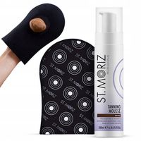 ST. MORIZ Tanning Mousse Mus Samoopalający Dark Ciemny 200ml + Rękawica
