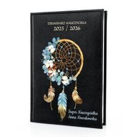 KALENDARZ TERMINARZ NAUCZYCIELSKI 2025/2026 + DOWOLNY NADRUK