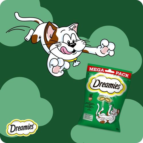 ZESTAW 4X PRZYSMAK DLA KOTA DREAMIES Z NUTĄ KOCIMIĘTKI 180G na Arena.pl