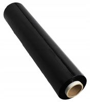 Folia stretch XL czarna 2,45 KG Brutto kryjąca strecz mocna dużo folii