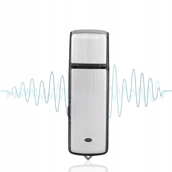 Mini Dyktafon szpiegowski podsłuch PENDRIVE ukryty rejestrator głosu USB zdjęcie 2