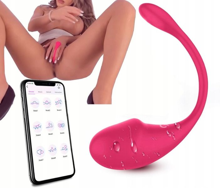 WIBRATOR STEROWANY APLIKACJĄ WIBRUJĄCE JAJKO APP zdjęcie 14