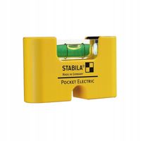 Poziomica Stabila Pocket dla elektryka do gniazdek