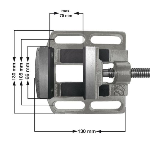 Einhell Imadło do wiertarki stołowej 75 mm na Arena.pl