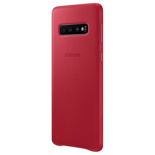 SAMSUNG LEATHER COVER - Galaxy S10+ - RED na Arena.pl
