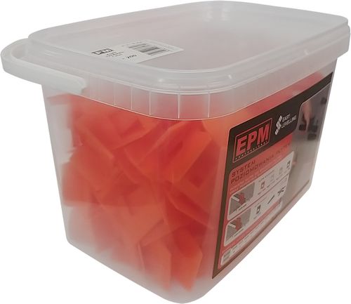 klipsy system układania płytek easy leveling 200szt. 1mm - e-315-8810 na Arena.pl