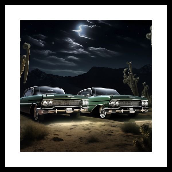 Plakat 40x40cm Nostalgiczne Spotkanie zdjęcie 3