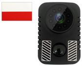 Kamera mini szpiegowska detekcja ruchu kamerka + naklejka