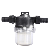 Przezroczysty Inline Mesh Sitko Pompa wodna Filtr