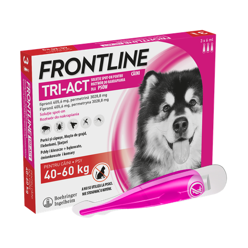 frontline tri-act dla psów 3x6ml na Arena.pl
