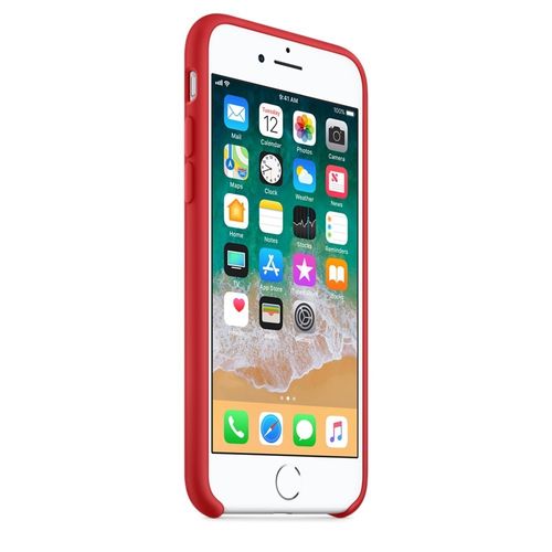 Apple iPhone 8 / 7 Silicone Case - (PRODUCT)RED na Arena.pl
