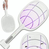 ELEKTRYCZNA PALETKA DO ŁAPANIA MUCH ŁAPKA PACKA NA MUCHY KOMARY ĆMY