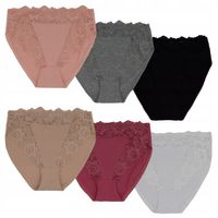 6x MAJTKI DAMSKIE KORONKOWE PLUS SIZE r. 3XL