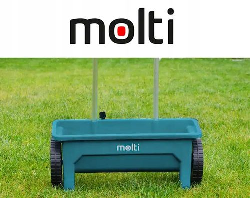 Siewnik rozrzutnik 12L soli piasku nawozu regulacja uniwersalny na Arena.pl